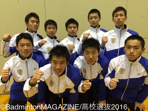 高校選抜16 男子 富岡 ふたば未来学園高校 バドスピ Badminton Spirit