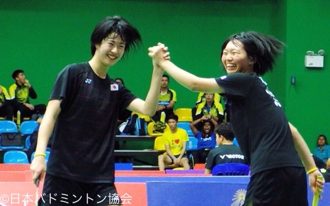 日本から唯一準決勝に勝ち進んだ上杉夏美／川島美南