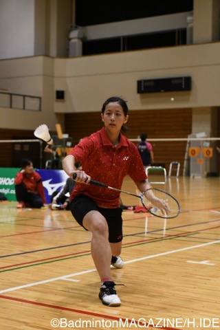 準優勝の吉田彩夏（日本ウェルネススポーツ専門学校）