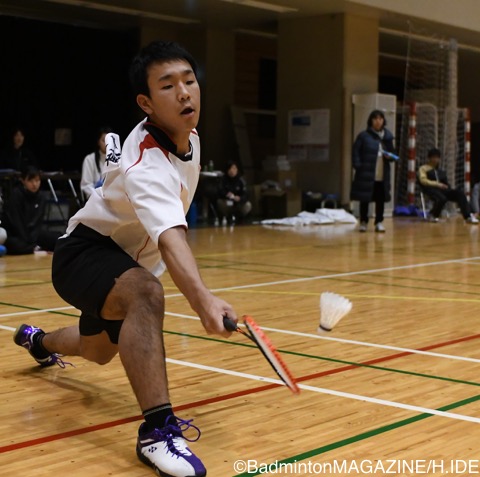 1年生ながら優勝を果たした鎌田翔平（札幌医学技術福祉歯科専門学校）