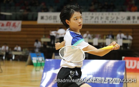 危なげない試合運びを見せた杉山薫（福島）が優勝