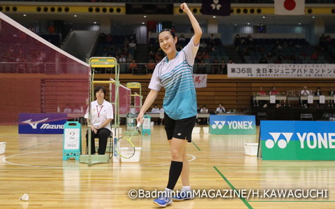 優勝を果たした水井ひらり（福島）