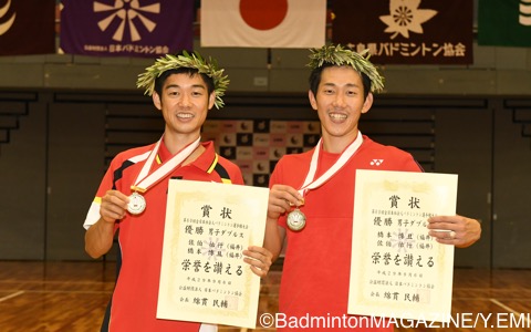 橋本博且（右）／佐伯祐行