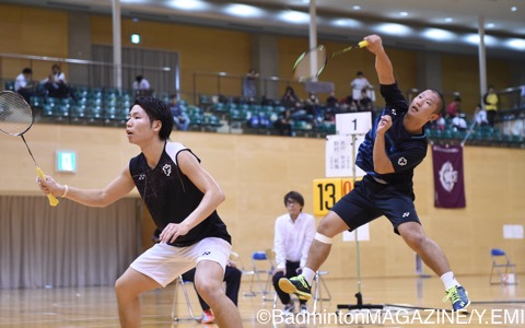 玉手勝輝（左）／山下恭平