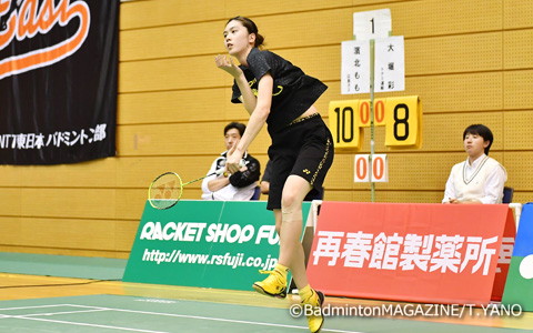 女子シングルス唯一のA代表・大堀彩はストレート勝ちで２回戦進出