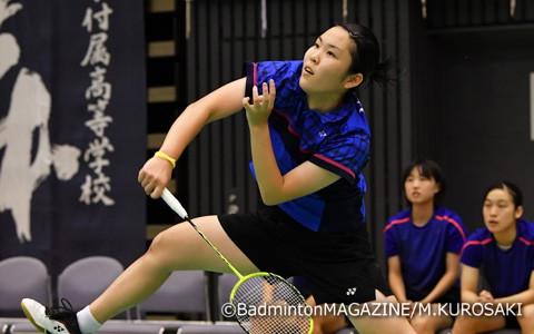 ふたば未来の優勝を決めたエースの水井ひらり