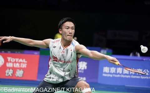 世界選手権2018 桃田がベスト８入りを果たすも 負けを覚悟した ３