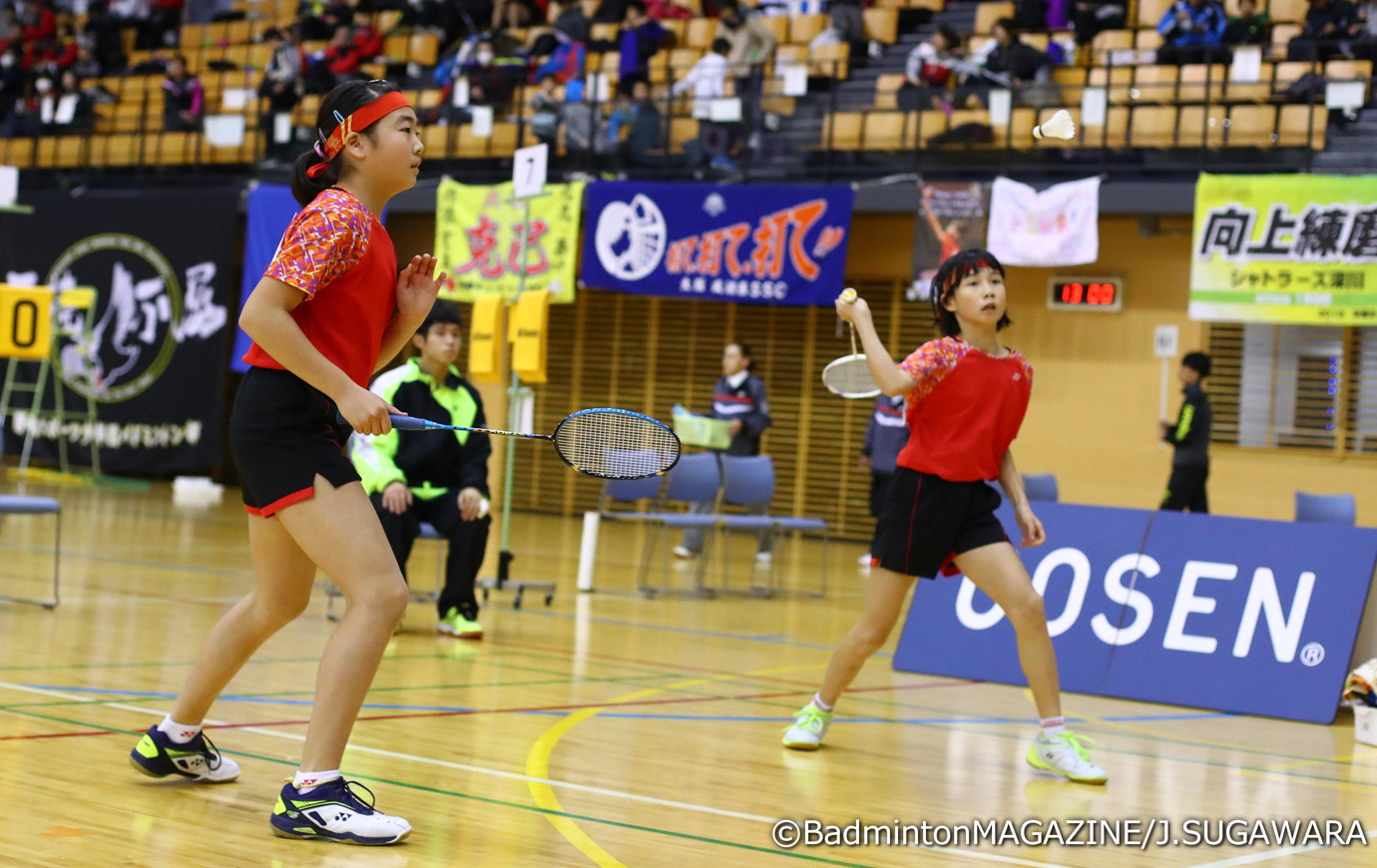 大阪の相磯（右）／高口は決勝こそ敗れたが、それまでは全勝を収めてチームに大きく貢献