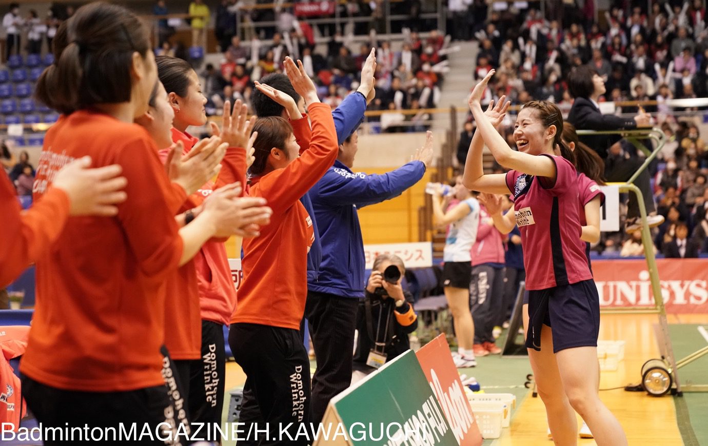 S Jリーグ18top４ 再春館製薬所が日本ユニシスとの接戦を制して２年ぶりのv 女子 バドスピ Badminton Spirit