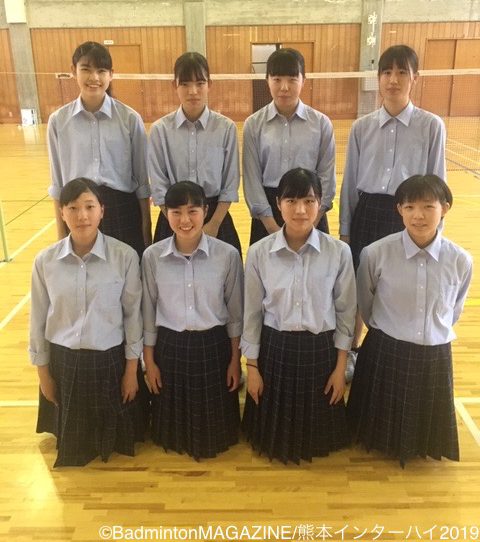 熊本ih19 女子 新潟青陵高校 新潟 バドスピ Badminton Spirit