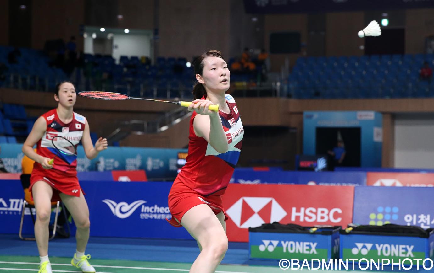 韓国op19 女子ダブルスは５ペアが初戦を突破 ２日目結果 バドスピ Badminton Spirit