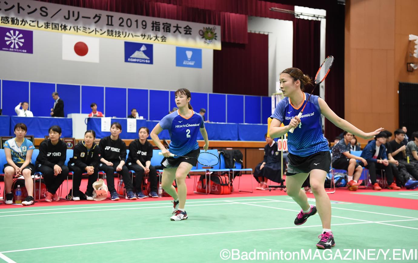 S Jリーグ 19 日立化成が全勝対決を制して優勝 S Jリーグに返り咲く 女子 バドスピ Badminton Spirit