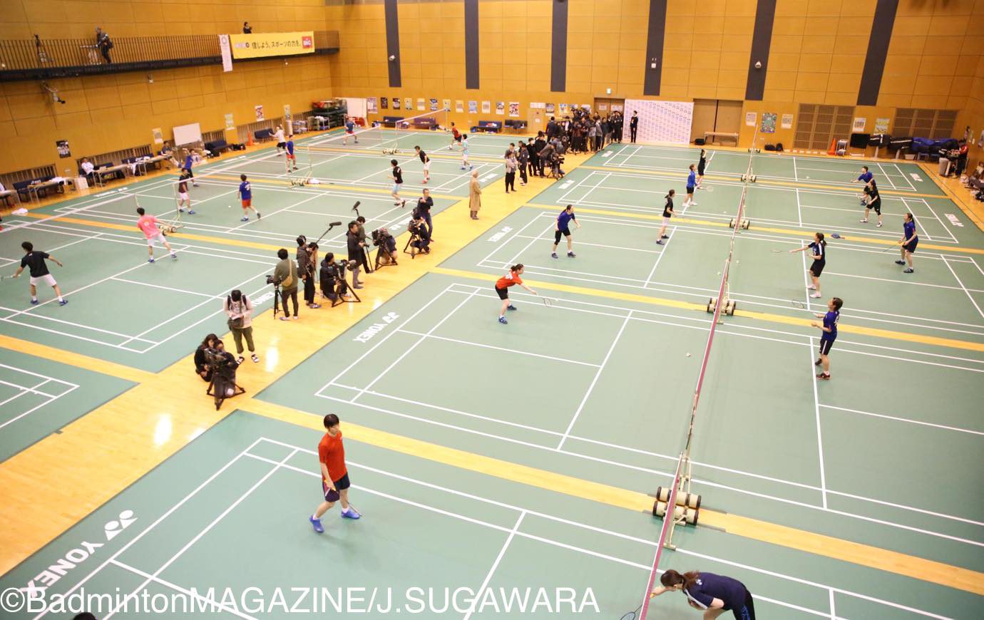 日本代表情報 日本代表が年頭の強化合宿を公開 バドスピ Badminton Spirit