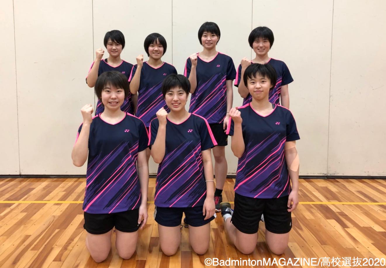 高校選抜 女子 四天王寺高校 大阪 バドスピ Badminton Spirit