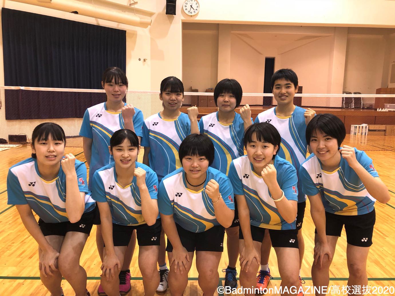 高校選抜 女子 開志国際高校 新潟 バドスピ Badminton Spirit