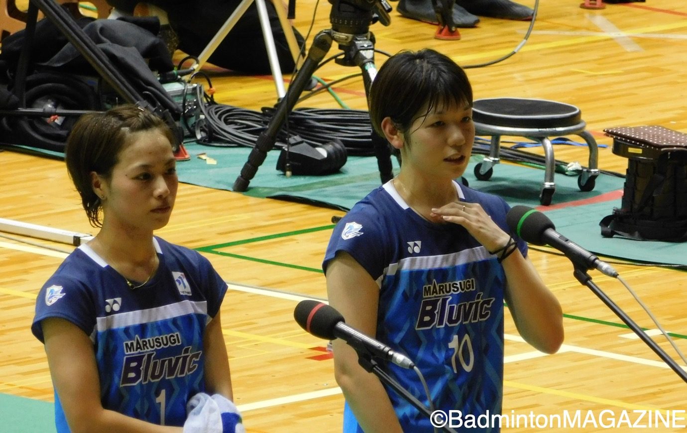 全日本総合 女子ダブルス 福島由紀 廣田彩花 優勝コメント バドスピ Badminton Spirit 全日本総合 女子ダブルス 福島由紀 廣田彩花 優勝コメント バドスピ Badminton Spirit