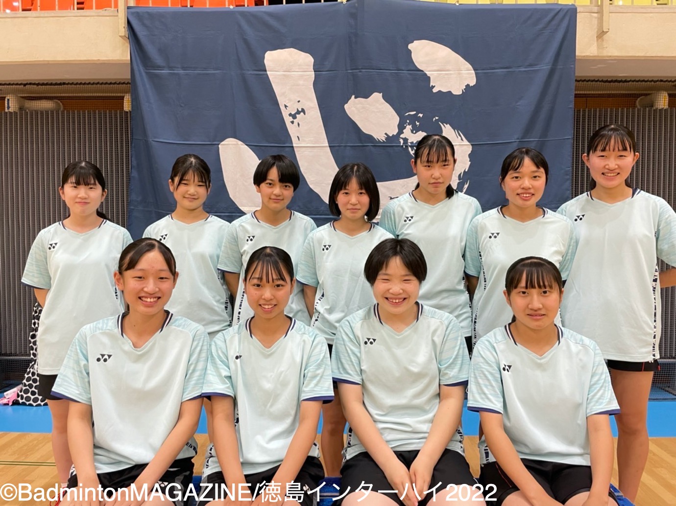 【徳島IH2022・女子】新居浜東高校＜愛媛＞ バドスピ BADMINTON SPIRIT