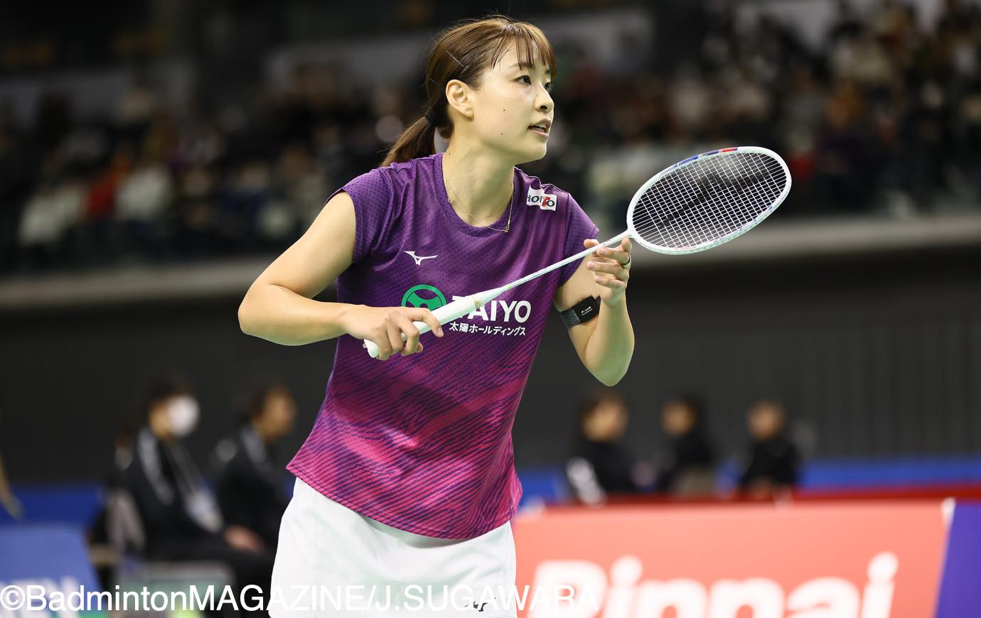 総合バドミントンサイト|BADMINTON SPIRIT【全日本総合バドミントン2023】「相手と駆け引きがしっかりできた試合だった」(奥原希望)<選手コメント/3日目-2>