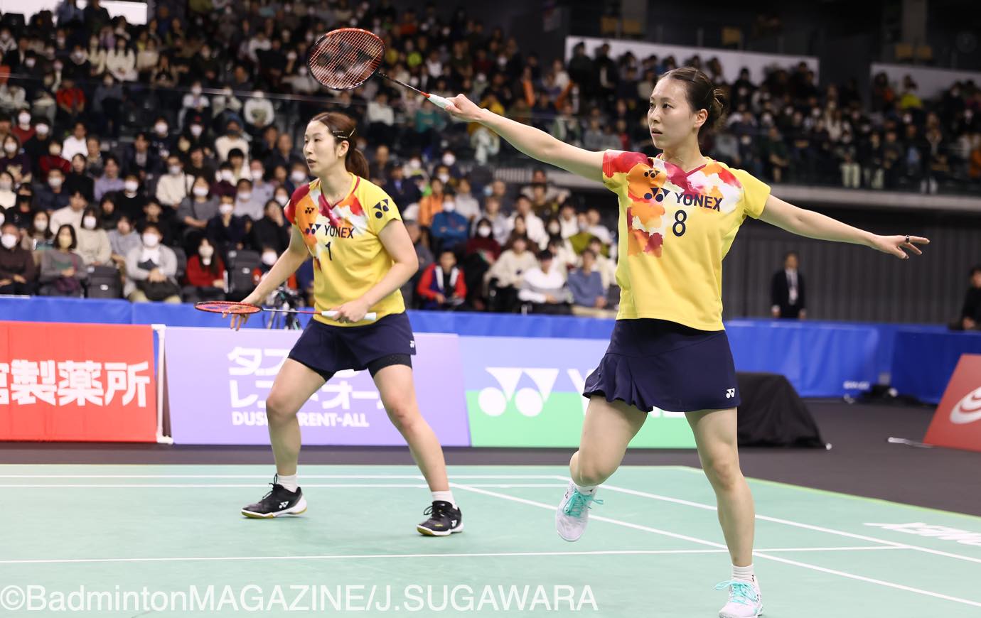 全日本総合バドミントン2023】日本A代表の櫻本＆宮浦が悲願の日本一
