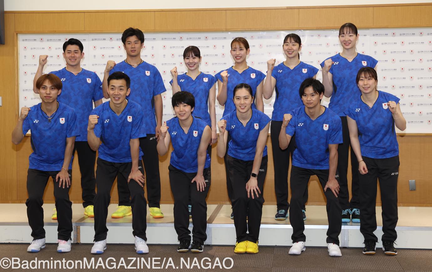 2024 パリオリンピック　バドミントン　日本代表 ウェア 日本らしさ」「ヨネックスらしさ」を表現したデザイン 2024