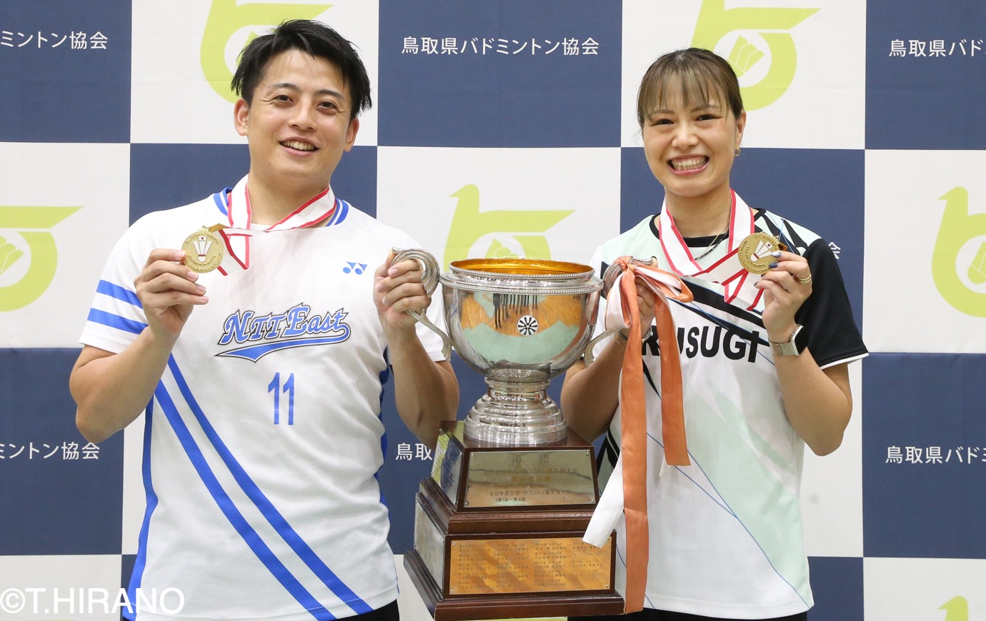 全日本社会人2024】古賀＆福島が混合ダブルスで初優勝！山下＆緑川