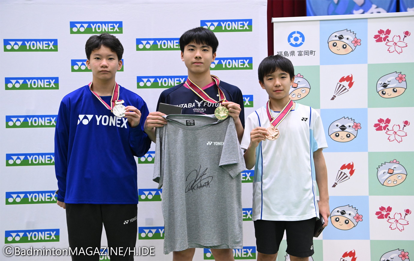 27 希少ふたば未来MYONEXバドミントンウェア富岡