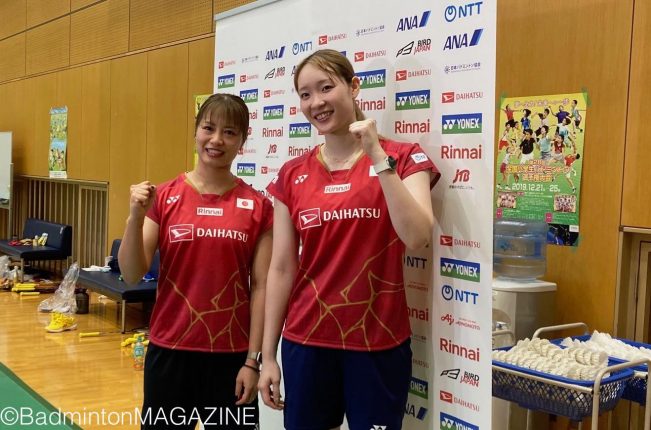 浪岡高校 バドミントン ウェア 2025.3 第53回全国高等学校選抜バドミントン大会 #田上幹太 が