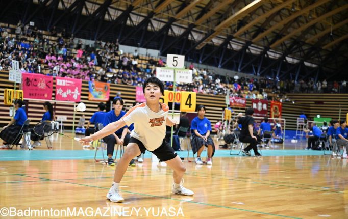 富山IH2021・男子】浪岡高校＜青森＞ | バドスピ | BADMINTON SPIRIT