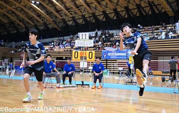 【全国中学校2025】安定したラリーで勝ち上がった小川＆西村が日本一達成！＜男子ダブルス結果＞