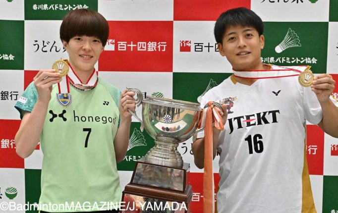 【全日本社会人2025】経験豊富な古賀輝＆今井優歩が優勝！今井は初めて全国タイトル獲得！＜混合ダブルス結果＞