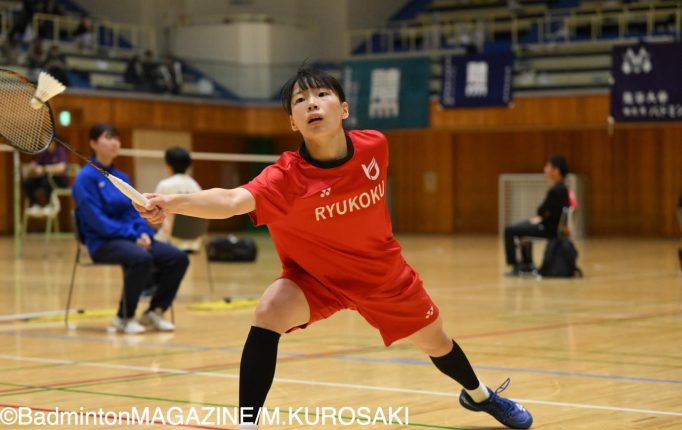 【インカレ2025】中出すみれが単複Vに王手！決勝は1年生の横内美音と激突！＜女子シングルス結果＞