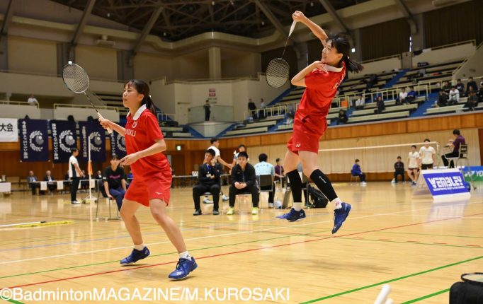 【インカレ2025】優勝候補の中出&田邉が貫禄のV！2年ぶりにタイトル獲得！＜女子ダブルス結果＞