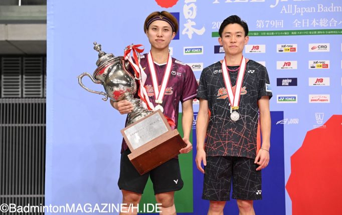 【全日本総合2025】奈良岡功大が念願の総合タイトルを獲得！＜男子シングルス／決勝戦結果＞