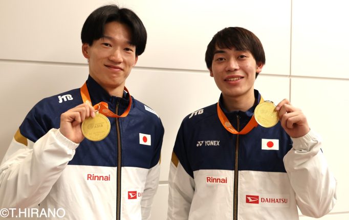 【アジア団体選手権2026】「第1ダブルスで起用してもらって、すごくいい経験ができた」（熊谷翔）＜選手コメント-1＞